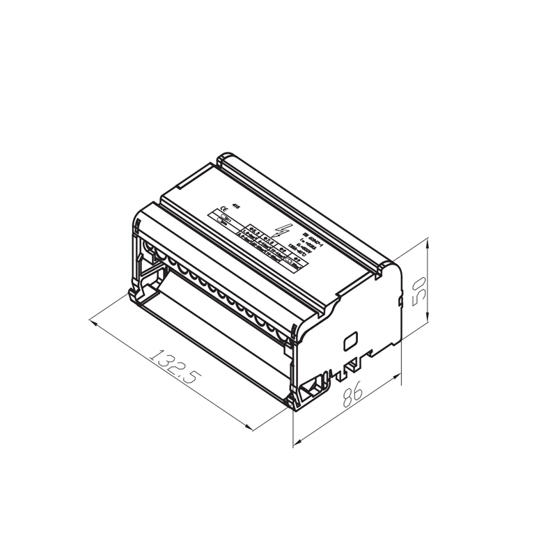 Four Pole Terminal Blocks Box SO415/125