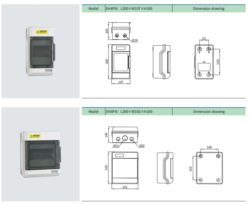 4 Way to 36 Way Distribution Box