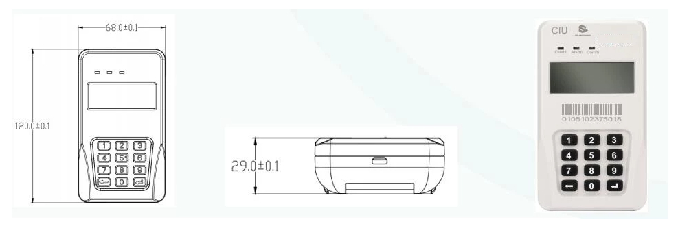 GST7666-CT1 Three-phase CT-connection Smart Energy Meter