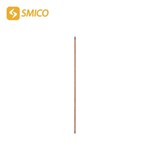 Copper claded non magnetic steel groud rods
