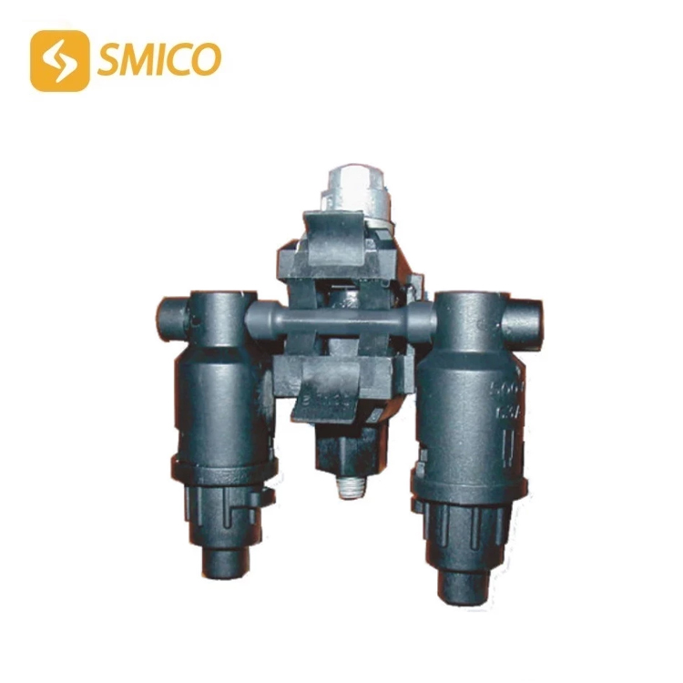 Double Connectors with adjustable built-in fuse holder