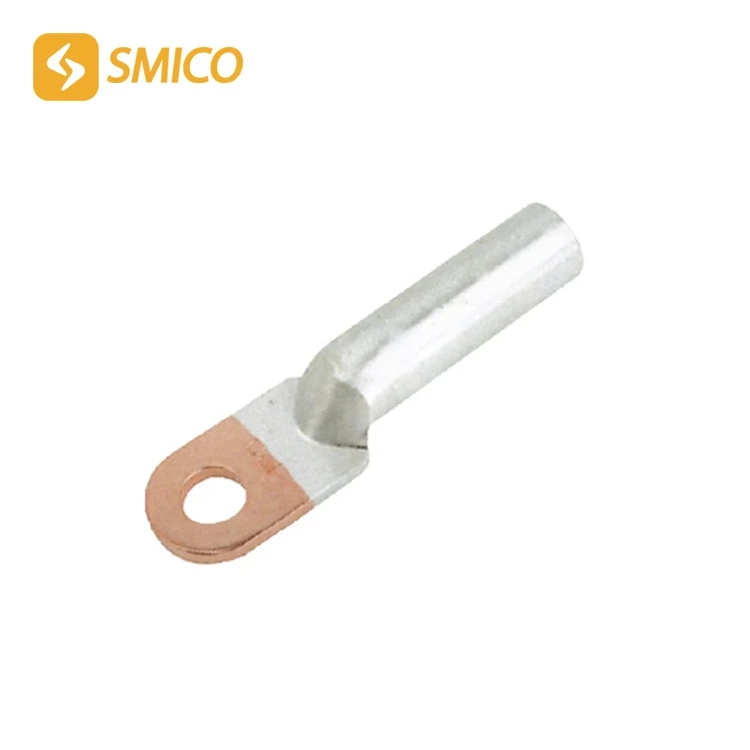 E-Cu AL bright bimetal lug cable and wire terminals connector（DTL)