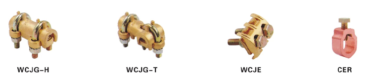 Earthing Accessories Earth Rod Clamp Tape Clamp
