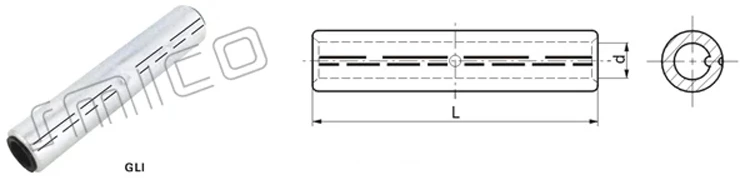 GLI aluminum oil-plugging tube Joint Electrical cable connector
