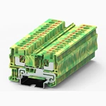 PT4-2-PE push in spring guide rail terminal