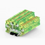 PTD2.5-2-PE push in spring guide rail terminal