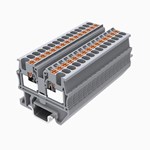 PTM1.5-2-G push in spring guide rail terminal