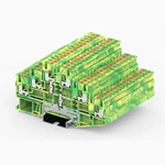 PTT2.5-2-PE push in spring guide rail terminal