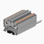 Spring quick wiring DIN rail TPS2.5-2-G