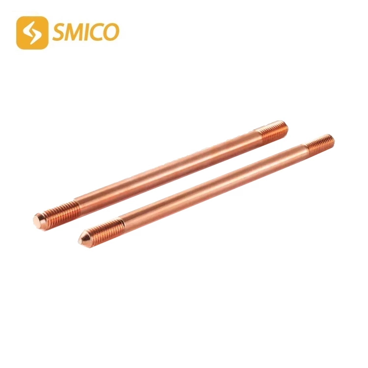Threaded Copper Bonded Earth Rods