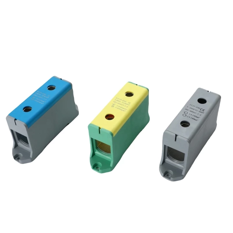 Wire Connector Aluminum Industrial Disteibution Terminal Blocks Thread Type SOT5-240 For Al/Cu Connector 240mm2