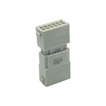 12 pins HMD-012-MQ male heavy duty connector Quick Lock module termination