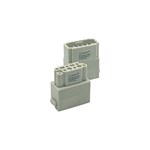 12 pins HMD-012-MQ male heavy duty connector Quick Lock module termination