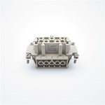 16A 500V 10 Pin Military Vehicle Heavy Duty Connector Female Terminal