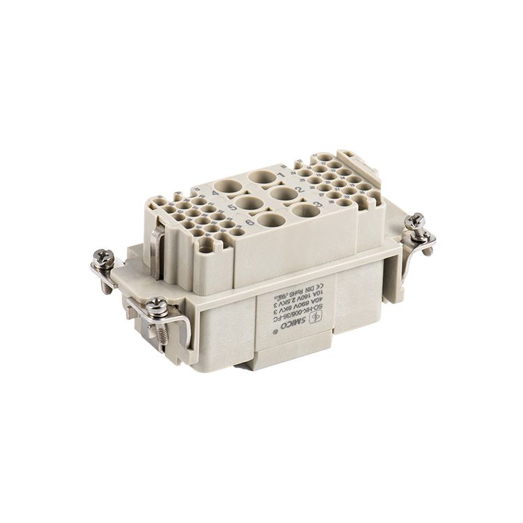 36 Pins Heavy Duty Wire Connector SO-HK-006/36-FC 09380423101