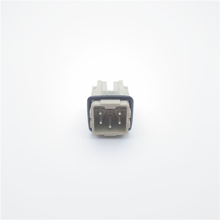 4pin male rectangular heavy duty Connector -Inserts
