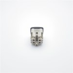 4pin male rectangular heavy duty Connector -Inserts