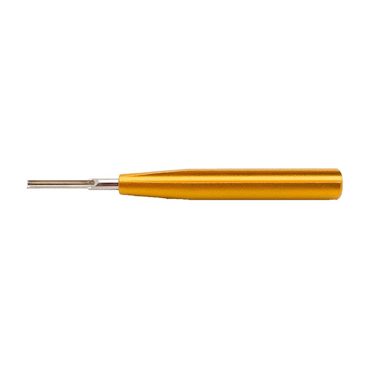 5A crimping contacts removal tool for heavy duty connectors