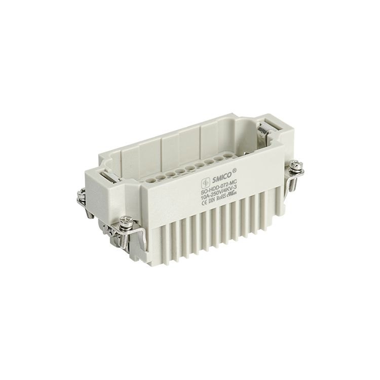 72 pins HDD heavy duty connector used for sweeping machine