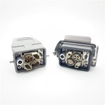 Coaxial Electric Terminal Crimp Heavy Duty Connector