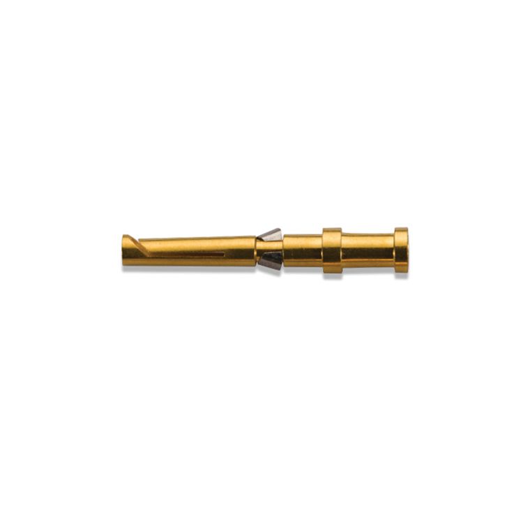 Crimp Terminal 18 AWG CDGF for HD HDD HM HK HQ series inserts Gold plated