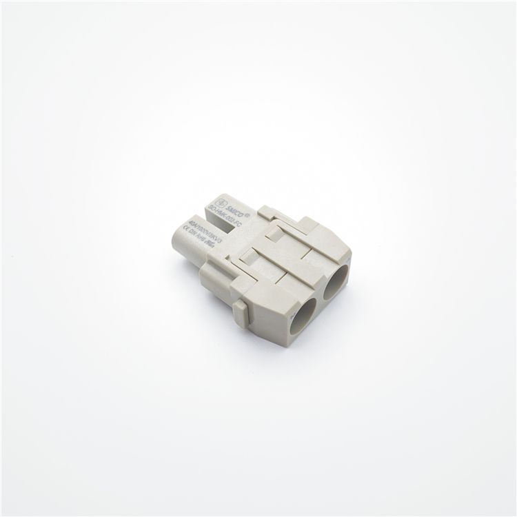 HDC Modular 2 Pin 40A Connectors With Silver Plated Contacts