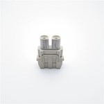 HDC Modular 2 Pin 40A Connectors With Silver Plated Contacts