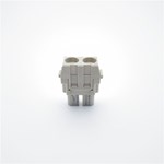 HDC Modular 2 Pin 40A Connectors With Silver Plated Contacts