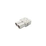 HDC Modular 2 Pin 70A heavy duty Connectors Crimping type HMK70-002-MC