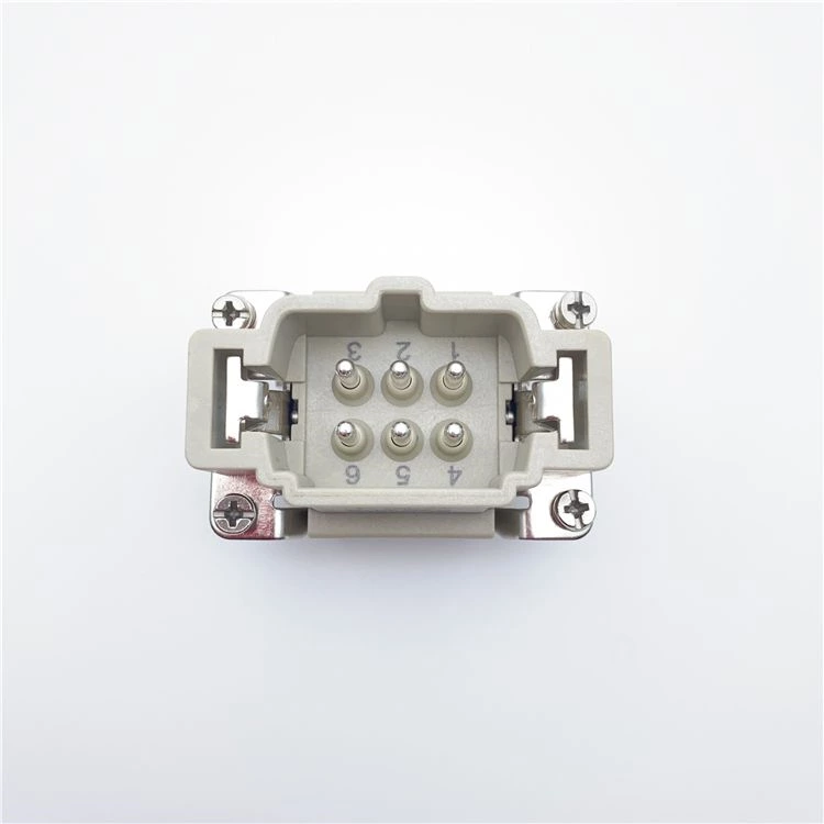 Разъем Heavy Duty 09330062601 винтовой 6-контактный штекерный разъем