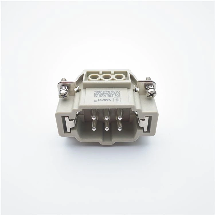 Разъем Heavy Duty 09330062601 винтовой 6-контактный штекерный разъем