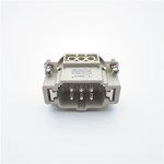 Heavy Duty Connector 09330062601 screw 6pin male insert