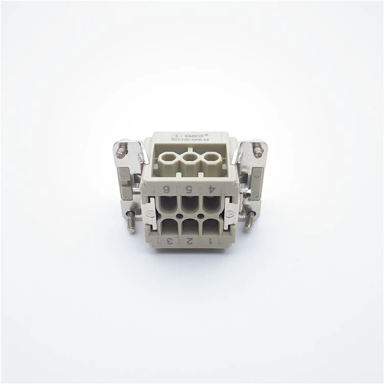 Разъем Heavy Duty 09330062601 винтовой 6-контактный штекерный разъем