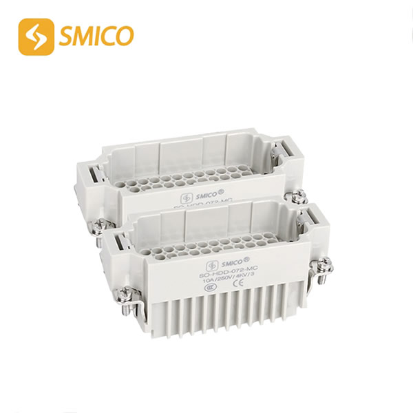 Heavy duty connector 144 pins rectangular type