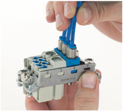 Heavy Duty Connectors Pneumatic Module Metal 09140006350