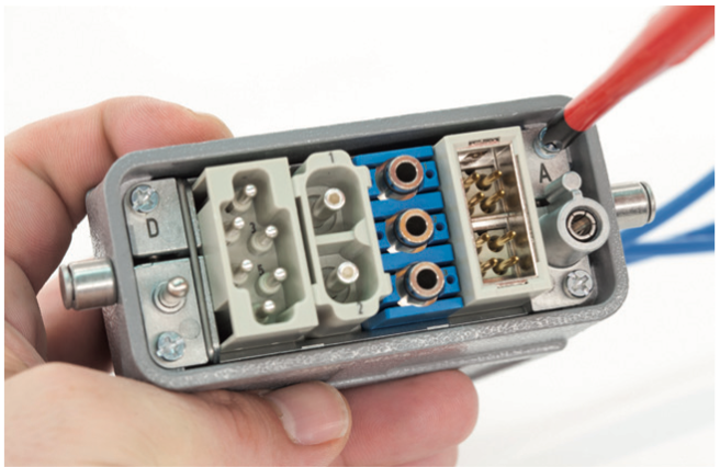 Heavy Duty Connectors Pneumatic Module Metal 09140006350
