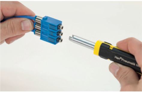 Heavy Duty Connectors Pneumatic Module Metal 09140006350