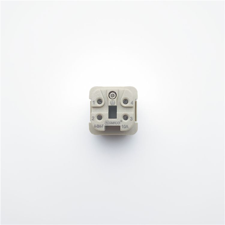 Heavy duty electrical wire connectors 10A 4poles Germany