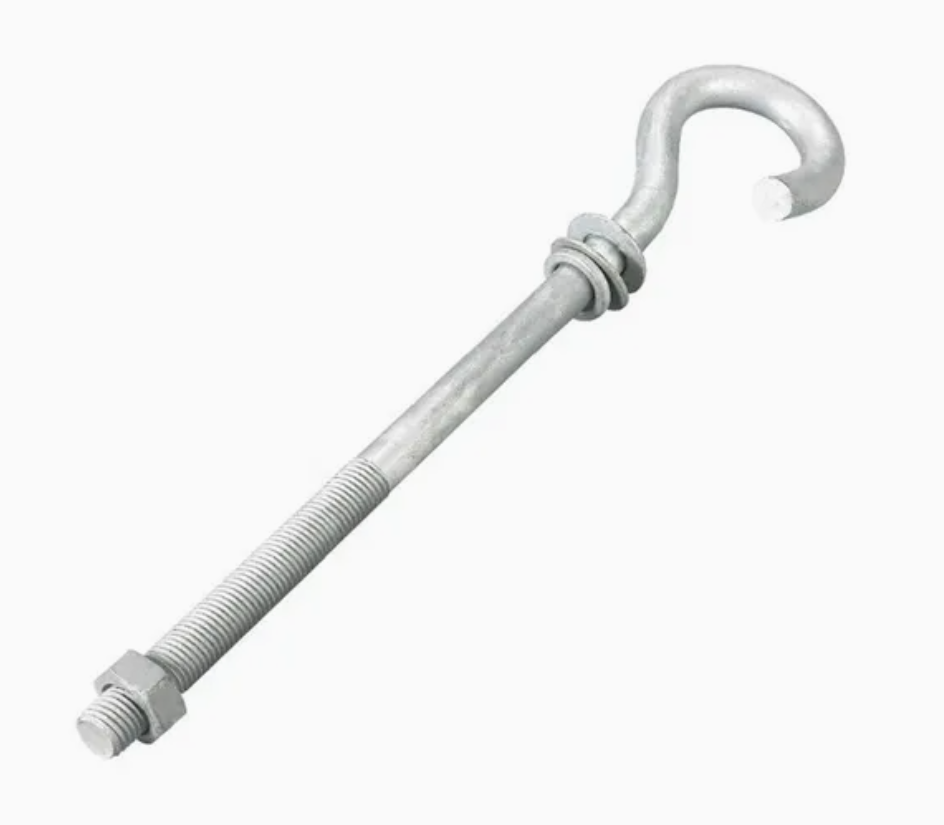 Hot Dip Galvanizing Pigtail Bolt