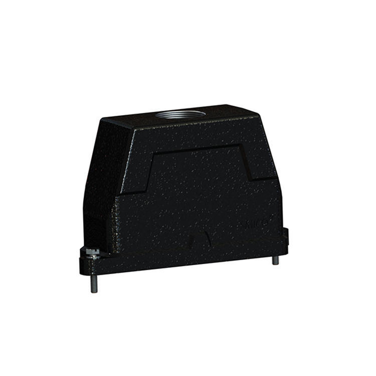 HPR heavy duty connector hood waterproof IP68 HP24B/H-TKH-2S-M40 for harsh outdoor environments 19400240413