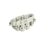 Промышленный сверхпрочный разъем HK-004/0 80A 830V 09380062611