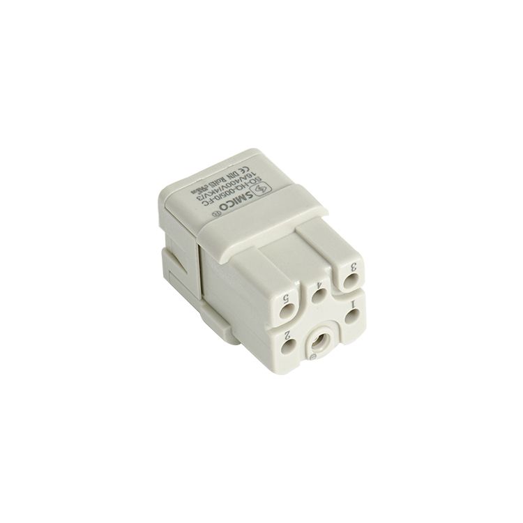 Rectangle heavy duty connectors 5pins HEAVYCON -complete HQ-005