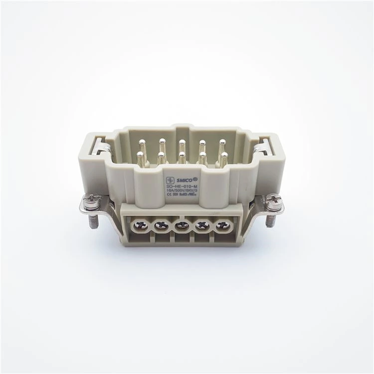 Прямоугольный разъем HE-010 16A 10pin 09330102601