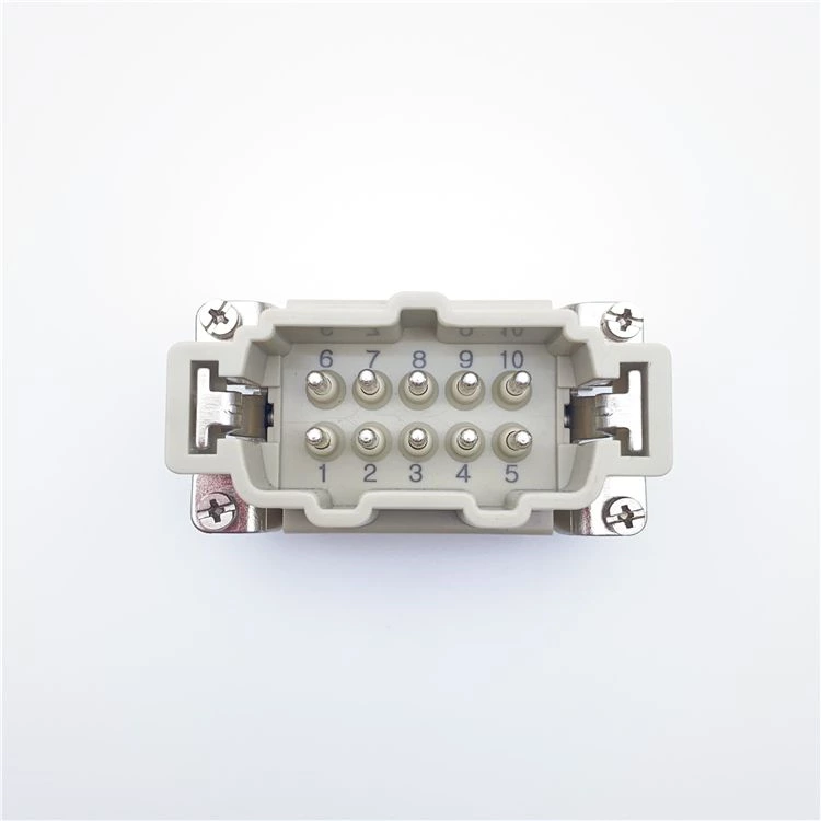 Прямоугольный разъем HE-010 16A 10pin 09330102601