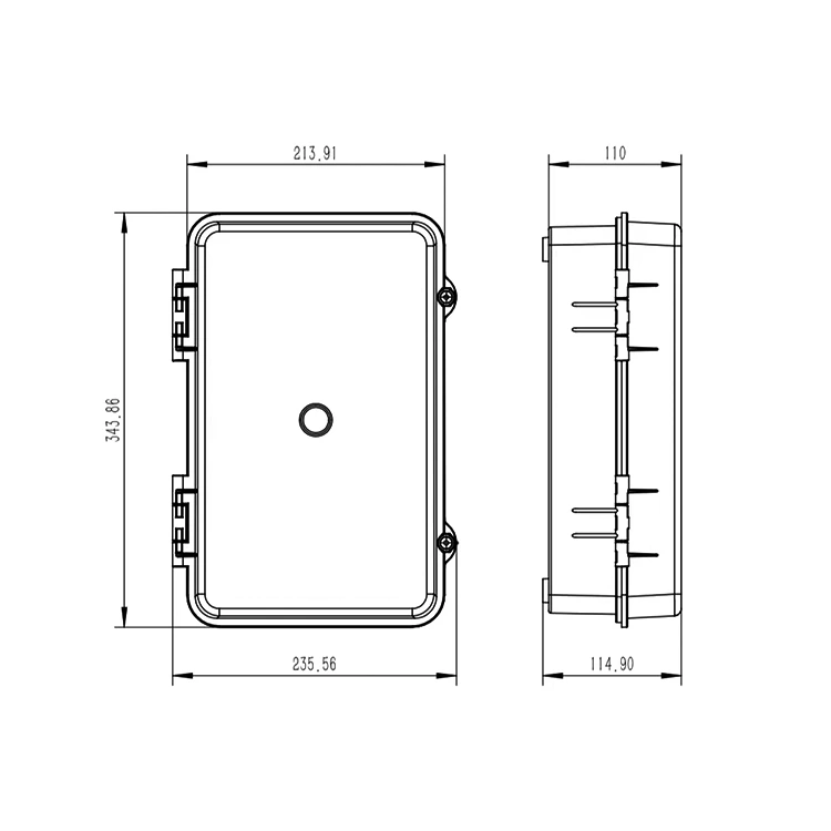 صندوق عداد كهربائي أحادي الطور أحادي الاتجاه SMICO SO-HL-D100