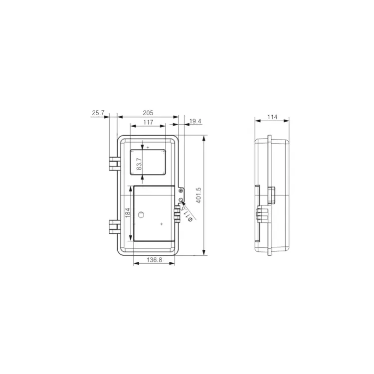 SO-SX-D100A SMC однофазный счетчик