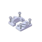 Connecteur robuste SO-APT-C Bride de montage pour boîtier de capot IP68/IP69K Étanche