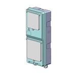 Boîtier de compteur intelligent monophasé africain