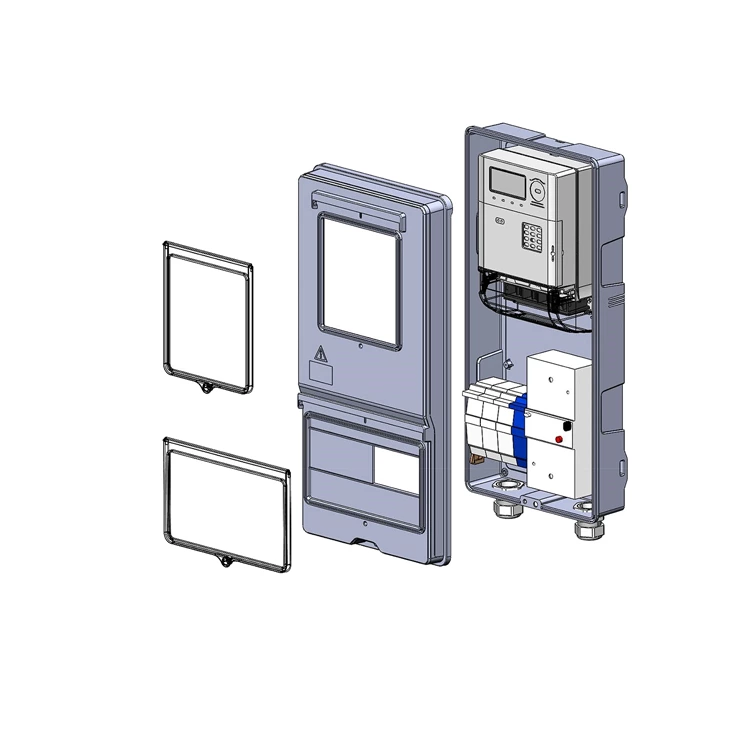 Three Phase Energy Smart Meter Box